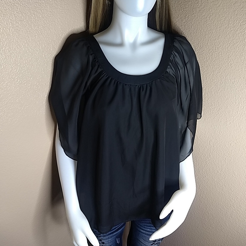 Rue21 Black Blouse Size Small